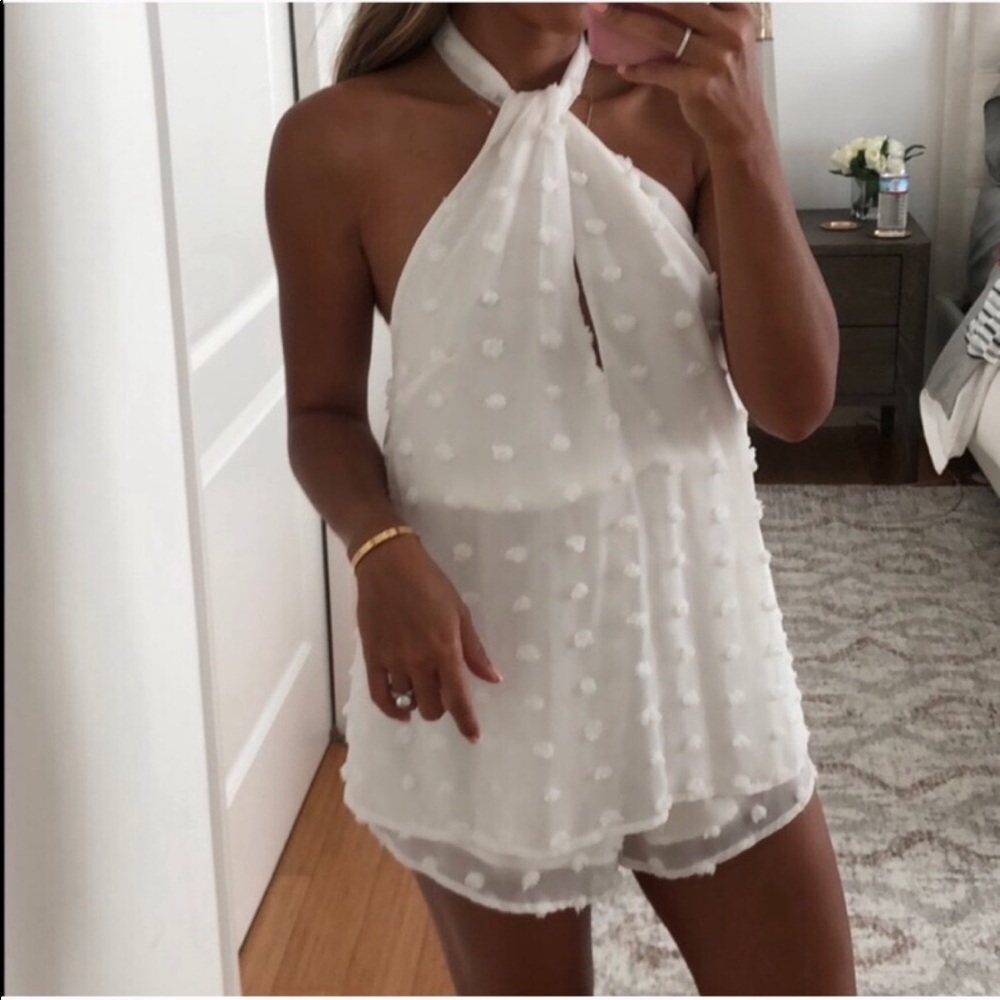 Sabo Skirt Pom Pom Romper